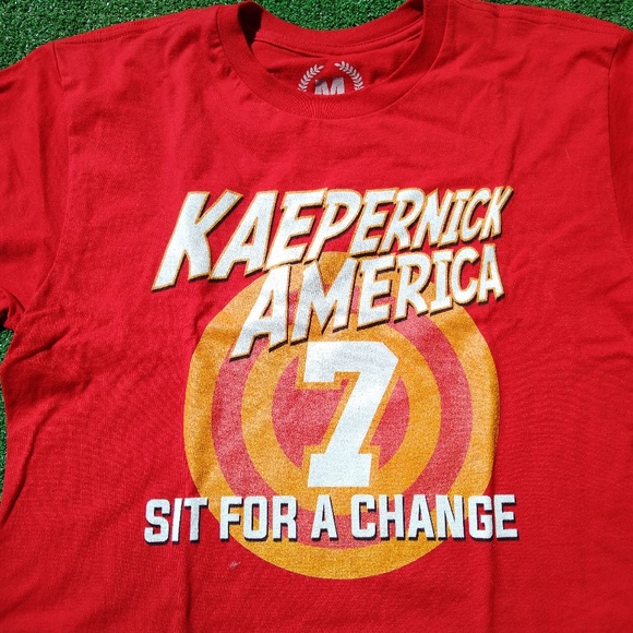 Colin Kaepernick #7 Social Justice San Francisco 49ers Bullseye Shirt New - Picture 2 of 2